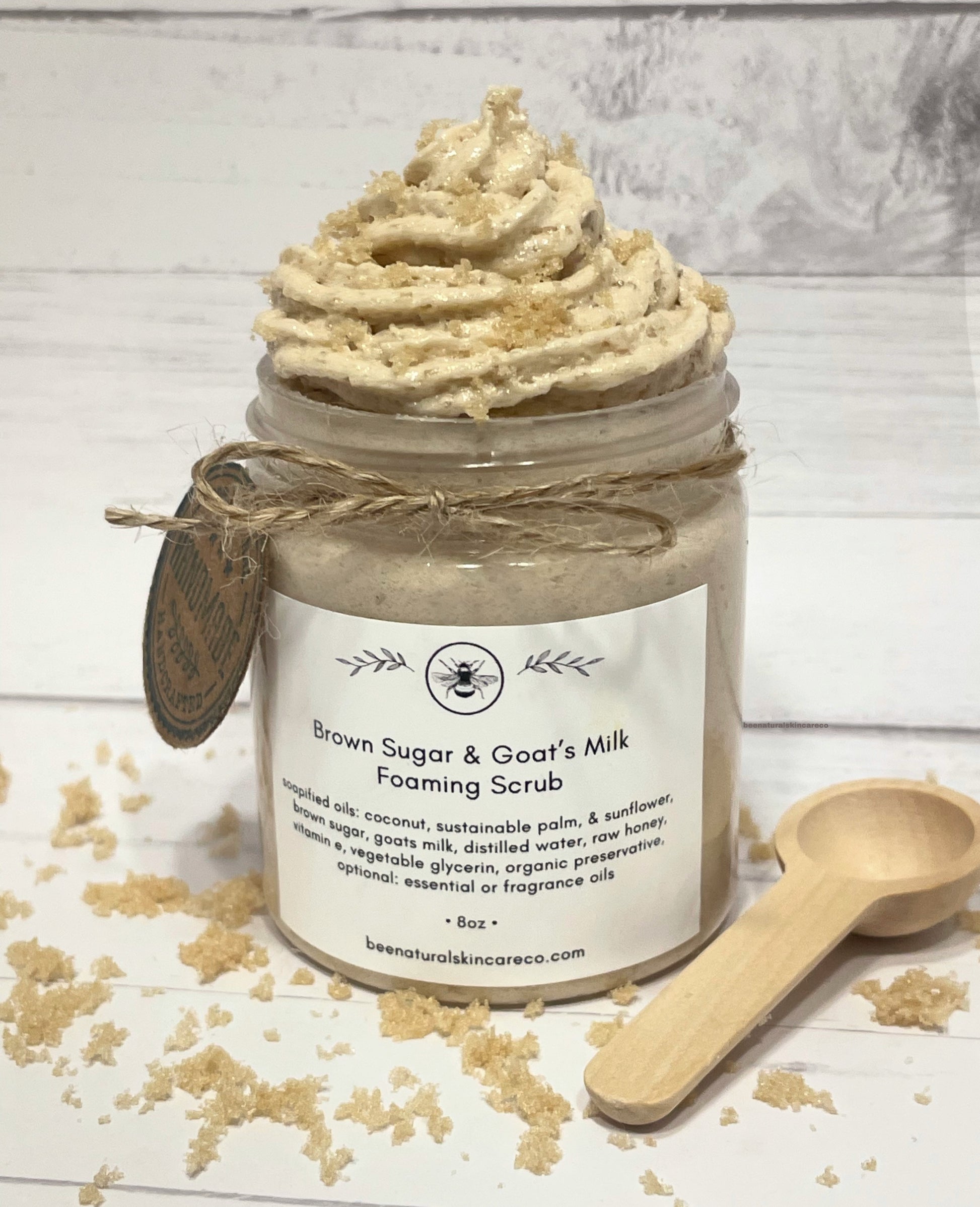 4oz Brown Sugar & Goats Milk Scrub