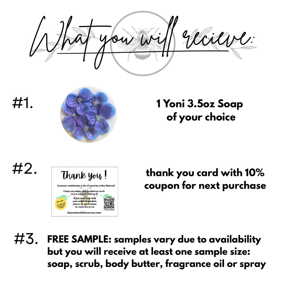 Delicate Flora Yoni Soaps- 3.5oz
