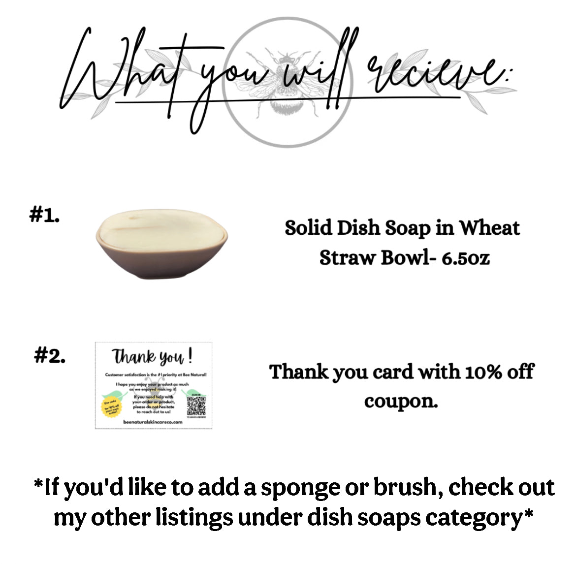 Solid dish soap