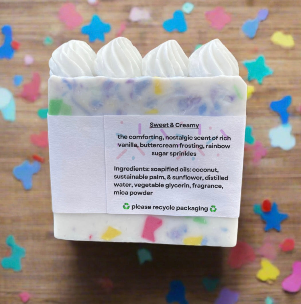Confetti Cake Soap