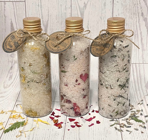 4oz Essential Oil Salt Soaks