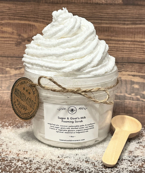 4oz Sugar & Goats Milk Scrub