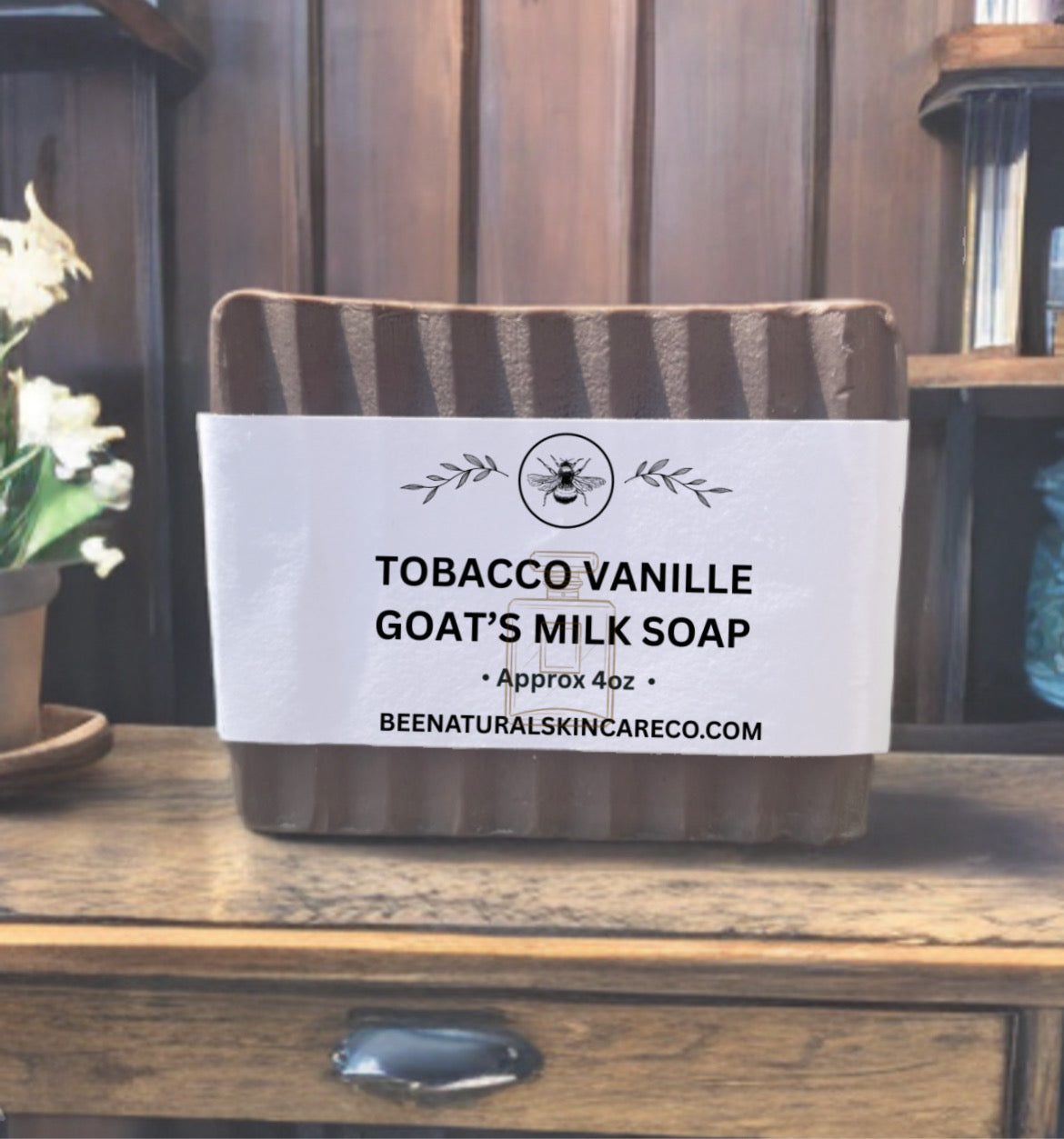 Tobacco Vanille Goats Milk Soap